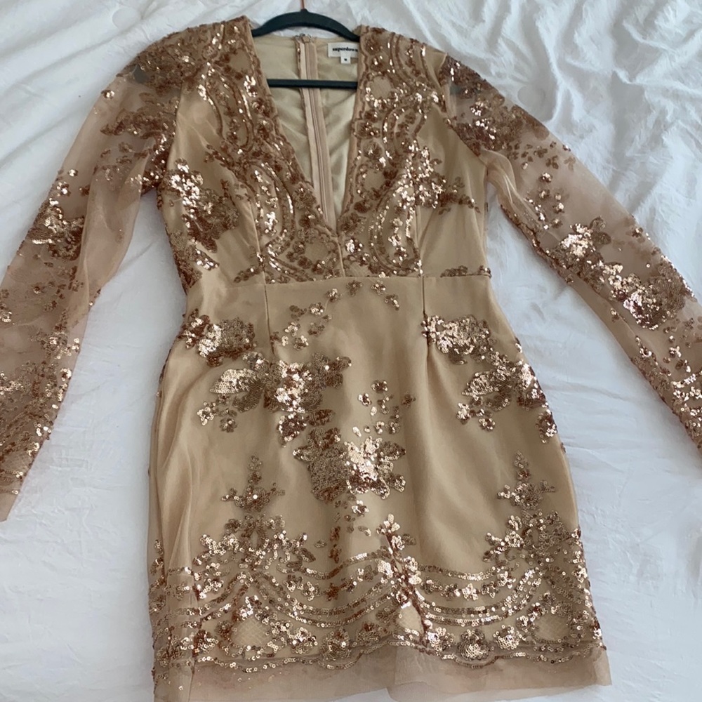 Superdown long sleeve dress